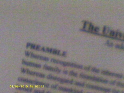 UDHR Extreme Close-Up!