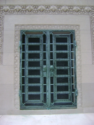 Wainwright Mausoleum Door 