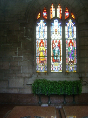 Inside Busch Mausoleum