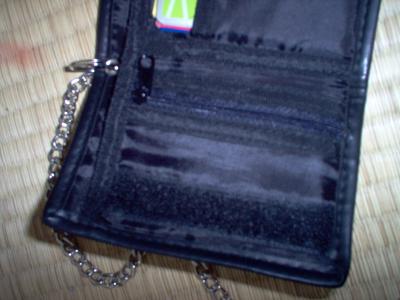 inside wallet - left side