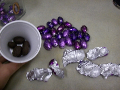 Save the chocolate AND the wrappers