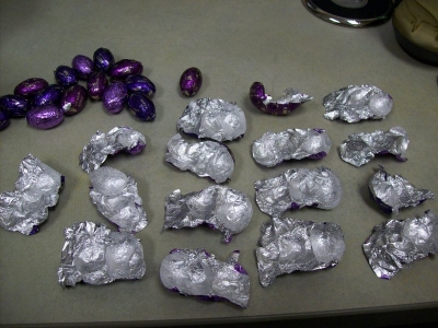 waiting to be flattened out..