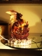 The finished product: a lighted USB Hub dragon.
