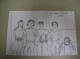 Group Picture 1 ( re-created in pen and ink)