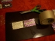 Taping with packing tape