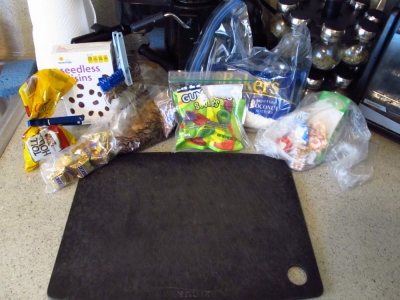 This was my "pallet" 