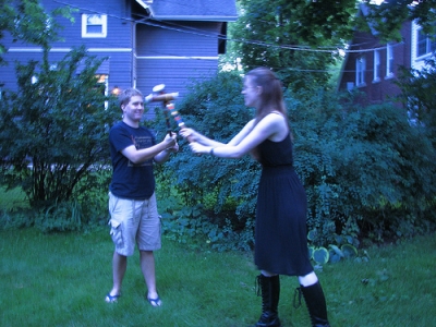 EPIC GOTHIC CROQUET BATTLE.