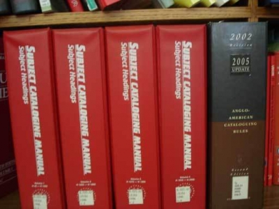 a few tools of the cataloger's trade