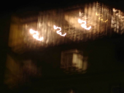 night photography setting: mixed results