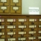 the dreaded card catalog