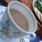 The steam from my tea is almost like a smoke machine, right? The steam from my tea is almost like a smoke machine, right?