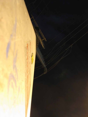 Truly Massive Telephone Pole