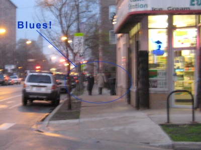 Blues Behind! Blues Behind!