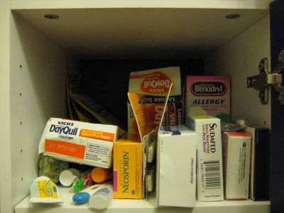 The medicine cabinet!