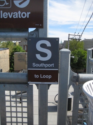 (Brown) Southport to Loop