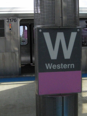 (Pink) Western to 54 Cermak