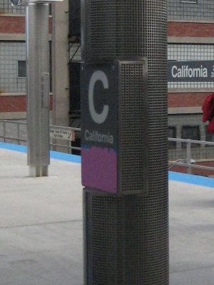 (Pink) California to 54 Cermak