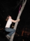 Monkey in action