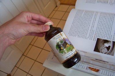 The vanilla was the last ingredient