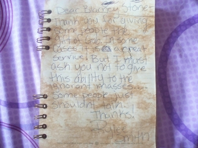 the letter