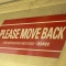 Please Move Back Please Move Back
