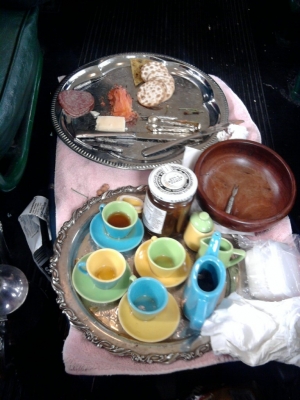 Delicacies devoured.