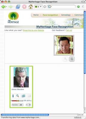 myHeritage Screen Shot