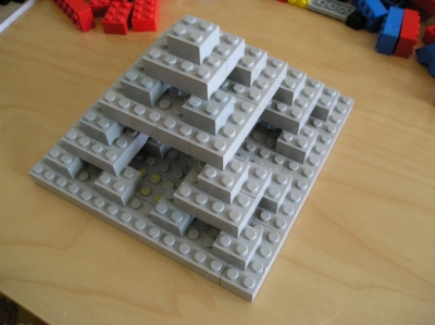 even more like a mayan temple than before