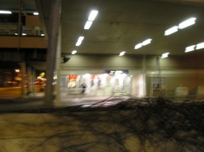 Dude in Western Stop with Dunkin Donuts Coffee