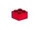sample of a red 2x2 brick