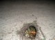 Hole in the street! 