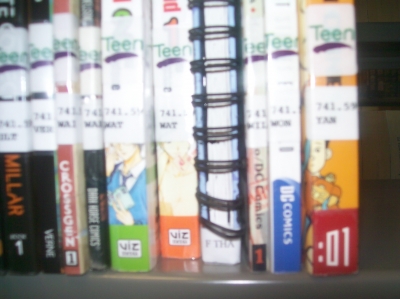 I slipped in it with the manga.....