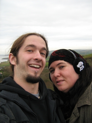 Me 'n' fee ( who was hungover)