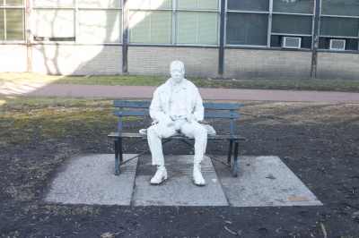The Man on the bench