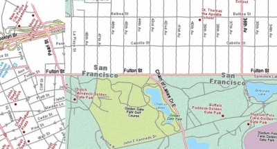 Lower East Golden Gate Park West