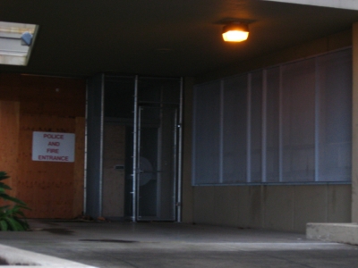 fenced off doors and windows