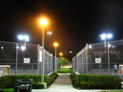 The Tennis Courts.