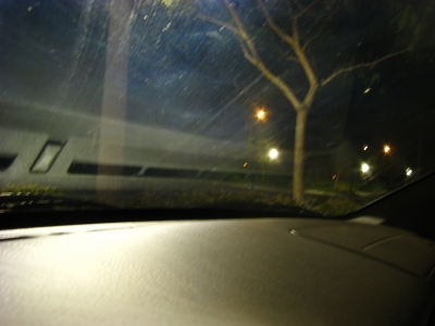 Approaching residential zones.