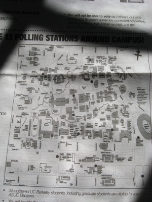The polling stations The polling stations
