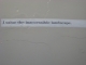 With the common complaint of university wanderers affixed nearby.