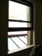 The ladder out the window...