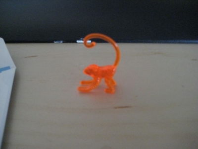 ...with a toy monkey thrown in for good measure...