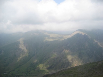 I love what the cloud cover does to the hills in this one...