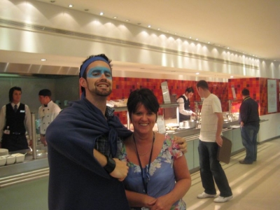 The Blue MadMan and The BigBoss The Blue MadMan and The BigBoss