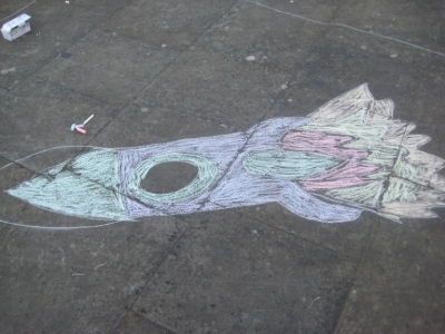 Vomiting space squid!