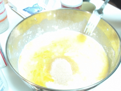 put it in a bowl