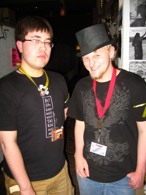 The team that crossed the finish line FIRST