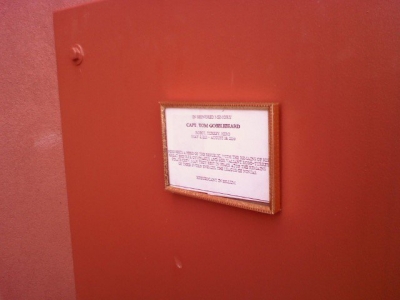 Plaque, posted Plaque, posted