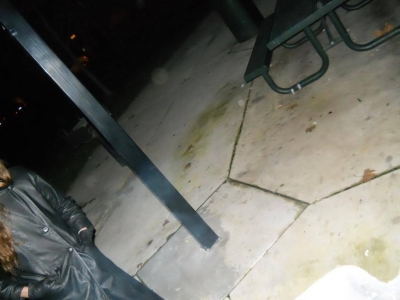 Heard a low "Ding", must've been Tirius hitting that pole.