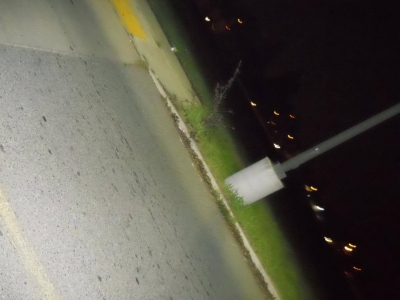 A car sped past. Felt like it was coming right at me.